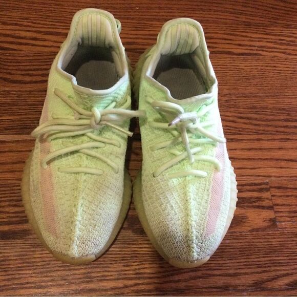 ADIDAS Yeezy Boost 350 V2 Glow Sneakers - Picture 2 of 10